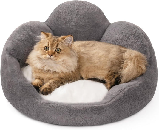 Cuccia per gatti e cani di piccola taglia MEWOOFUN – Divano letto a fiore
