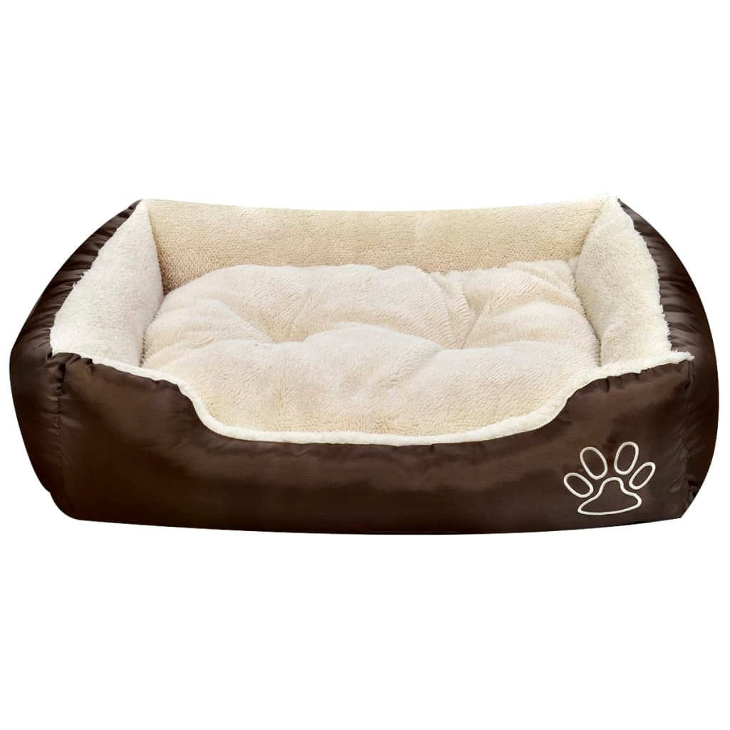 Dog Bed Brown and Beige XXL