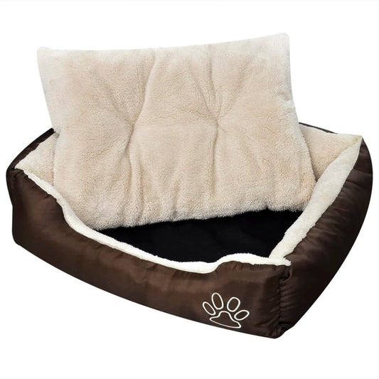Dog Bed Brown and Beige XXL